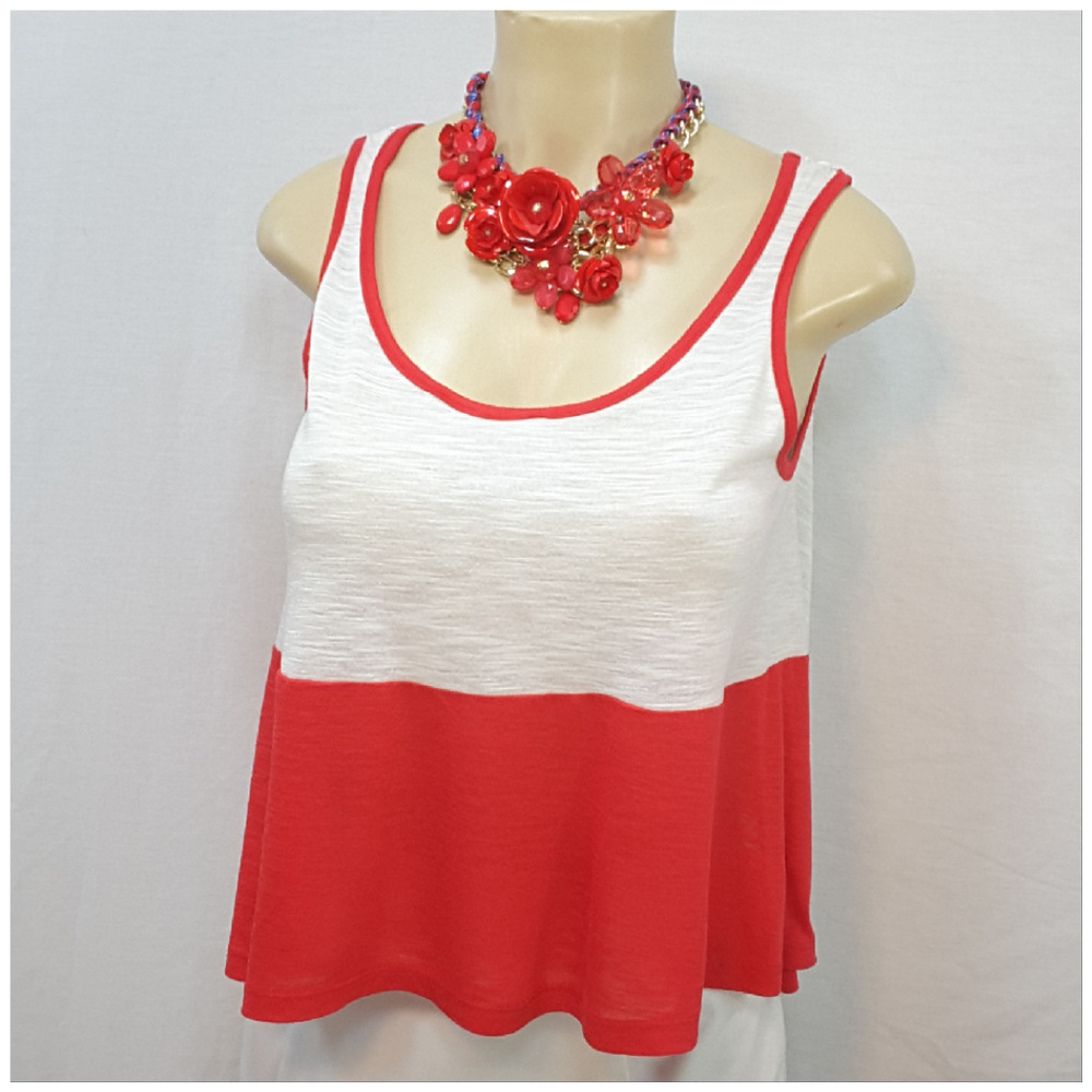 OPPA! LACE Back Tank, size Medium